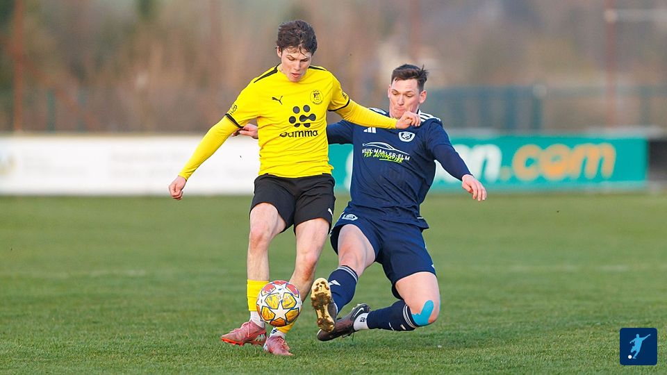Niklas Päselt (l.) gegen Christoph Joost (r.).