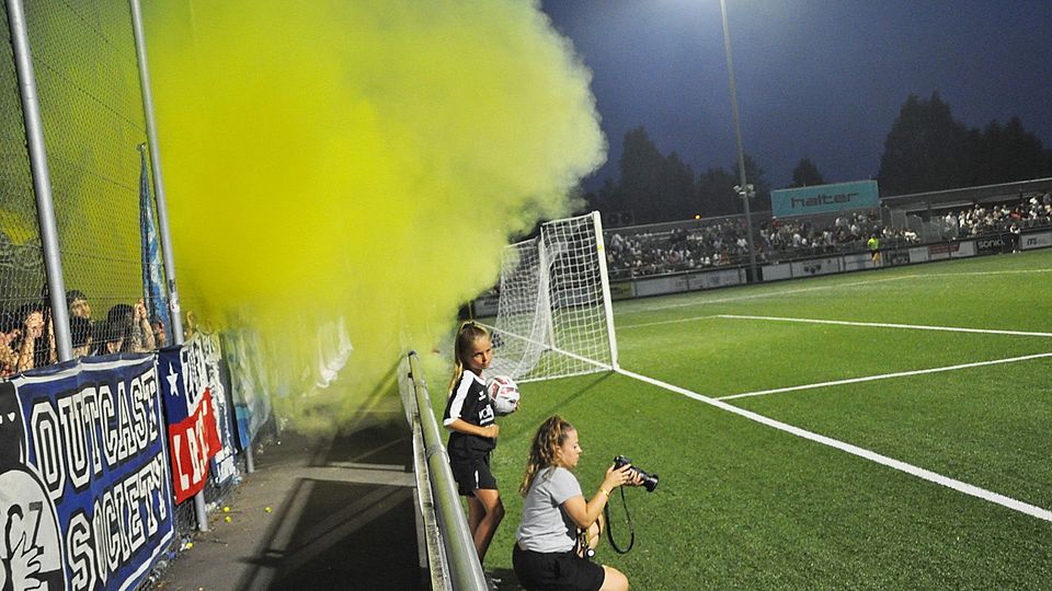 Farbiges Intermezzo zwischendurch.