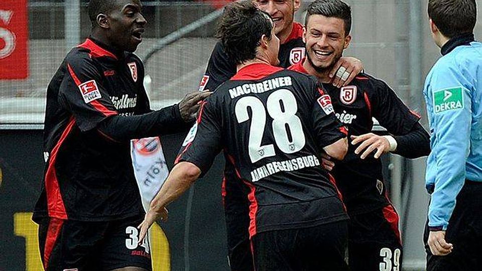 Gegen den 1. FC Köln setzte es für Jahn Regensburg
