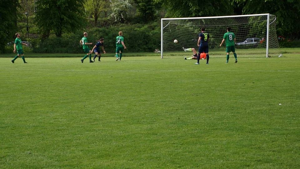 Das 1:0 für den VfB Uerdingen