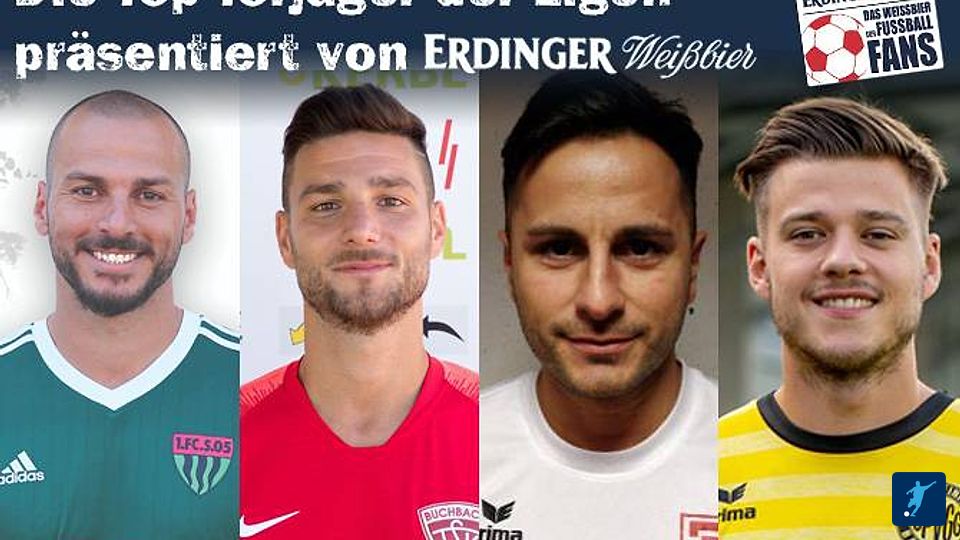 ERDINGER Weissbräu präsentiert: Die besten Torjäger in der Geschichte der Regionalliga Bayern.