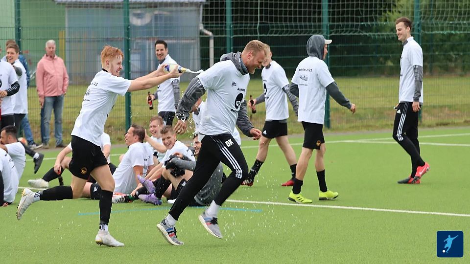 VdS Nievenheim steigt als Meister der Kreisliga A von Grevenbroich und Neuss in die Bezirksliga auf. Foto: Frank Vieten.