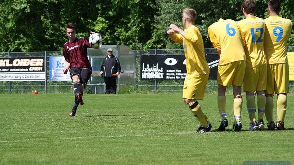 Gemütlicher Kick in Geretsried, für beide Mannscha