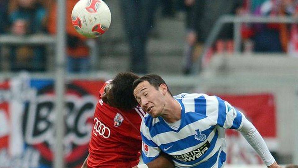 Bitter: Gegen den MSV Duisburg kassierte der FC In