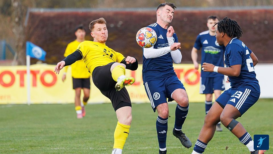 Kevin Neumann (l.) gegen Daniel Rödel (r.).