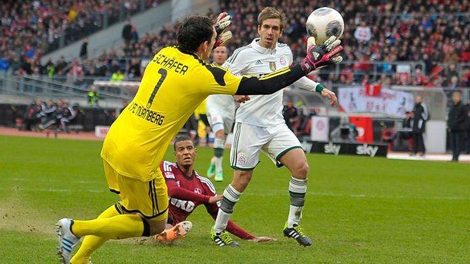 Der FC Bayern gewinnt das Derby in Nürnberg mit 2: