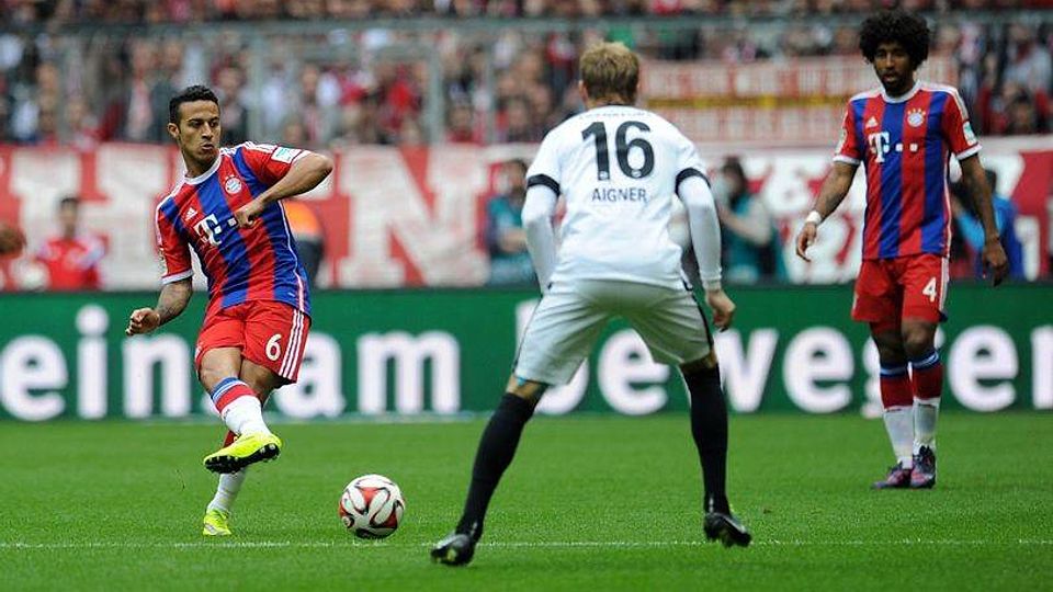 Der FC Bayern gewinnt souverän mit 3:0 gegen Eintr