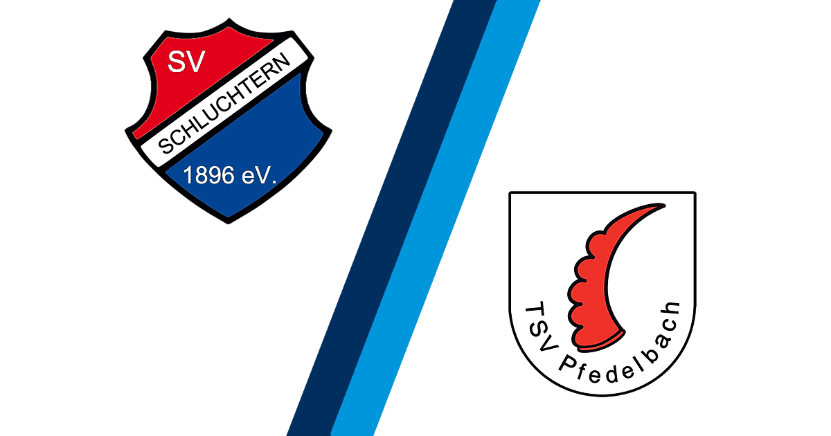 SV Schluchtern - TSV Pfedelbach 1:2 - 1