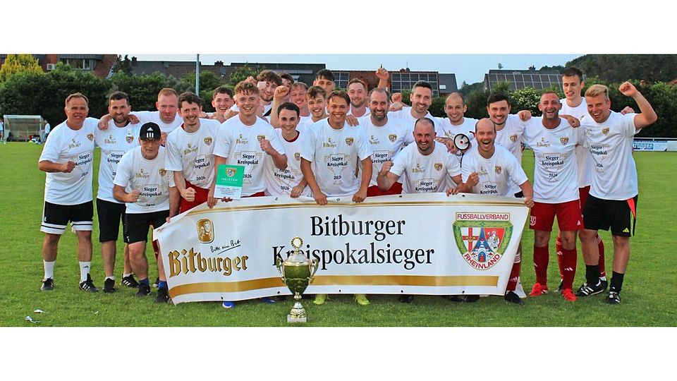 Strahlender Sieger nach einem klasse Auftritt: SV Sirzenich II. 