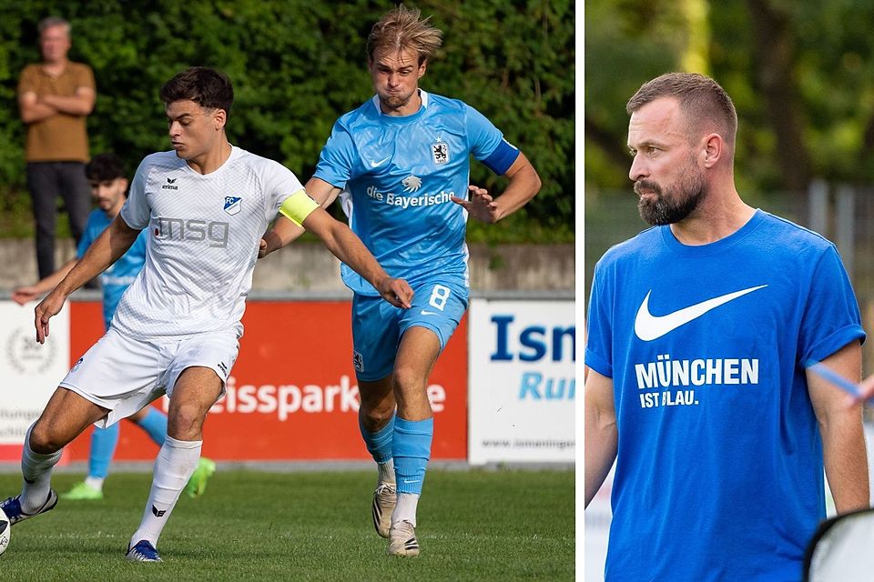 Junglöwen-Kapitän Anian Brönauer (M.) wird Coach Felix Hirschnagl (r.) lange nicht zur Verfügung stehen.