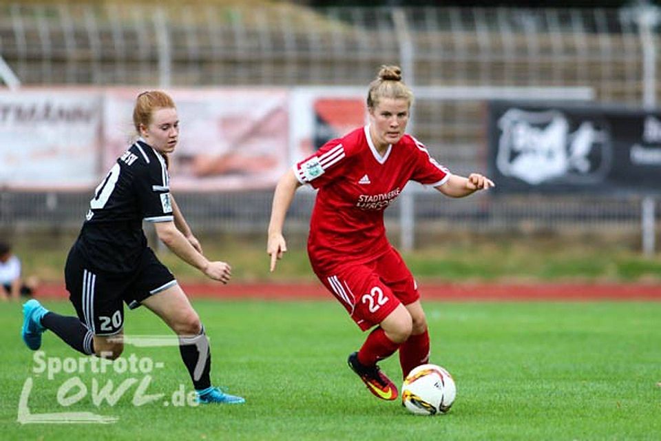 Amelie Fölsing verlor mit dem Herforder SV in Hohen Neuendorf.  Foto: Gottschlich