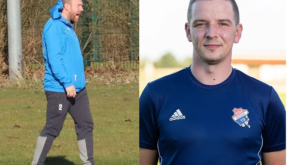 A/O III-Trainer Dario Stelling (links) und Bliedersdorfs Coach Mathias Peimann liegen mit ihren Teams noch in Lauerstellung. 