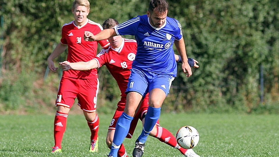 Betim Avdullahu ist als Spielertrainer beim SV Schwanenkirchen zurückgetreten. F: Enzesberger