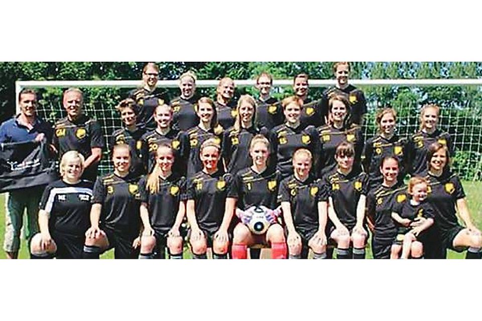Starkes Team: Die Frauen des Post SV realisierten als Kreisliga-Meister Verein