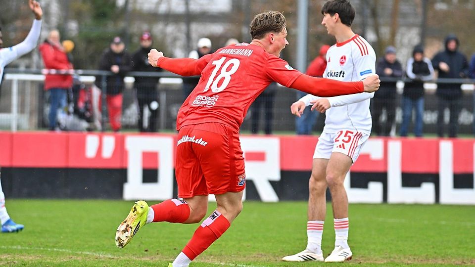 1. FC Nürnberg II - SpVgg Unterhaching Tim Hannemann