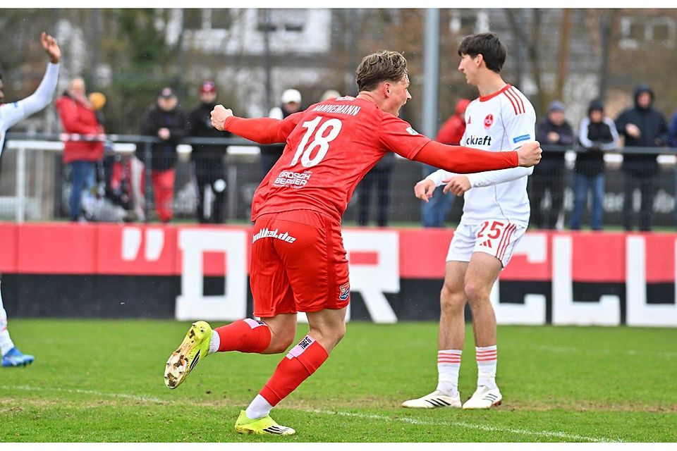 1. FC Nürnberg II - SpVgg Unterhaching Tim Hannemann