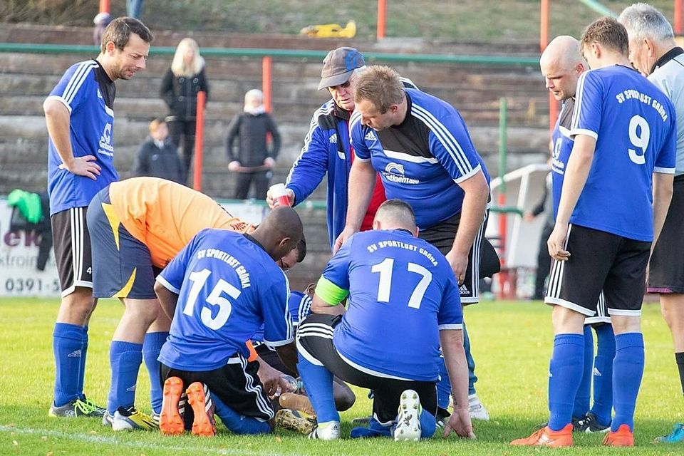 Der Fußball beim SV Sportlust Gröna stand kurz vor dem Ende. Der Fußball beim SV Sportlust Gröna stand kurz vor dem Ende.