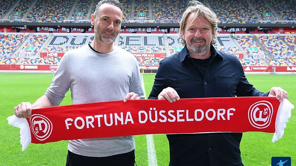 Alexander Ende (l.) und Sven Mislintat. 