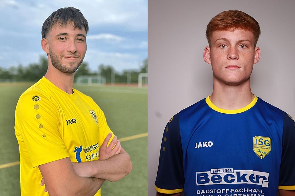 Sören Graf (links) und Marlin Jenisch (rechts) haben zusammen bereits 101 Tore in der aktuellen Spielzeit für die JSG Aarbergen erzielt.