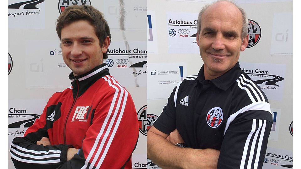 Die neuen DFB-Stützpunkttrainer Andreas Klebl (li.) und Michael Karl.
