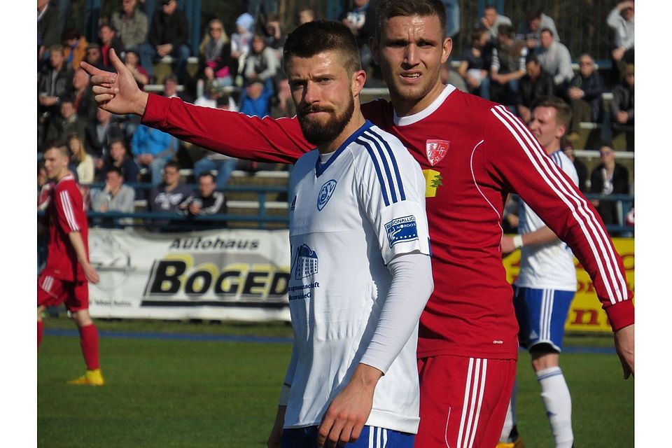 Erik Zerna (vorn) traf zum entscheidenden 1:0 für den FSV 63 Luckenwalde. F.: Voigt