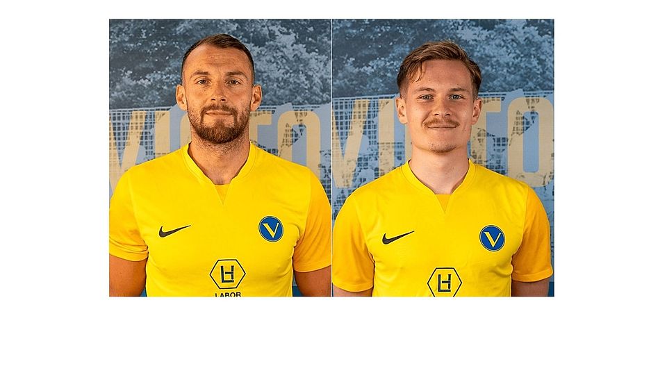 Luis-Luka Gleich (li.) und Luca Palzer trafen für den SC Victoria.