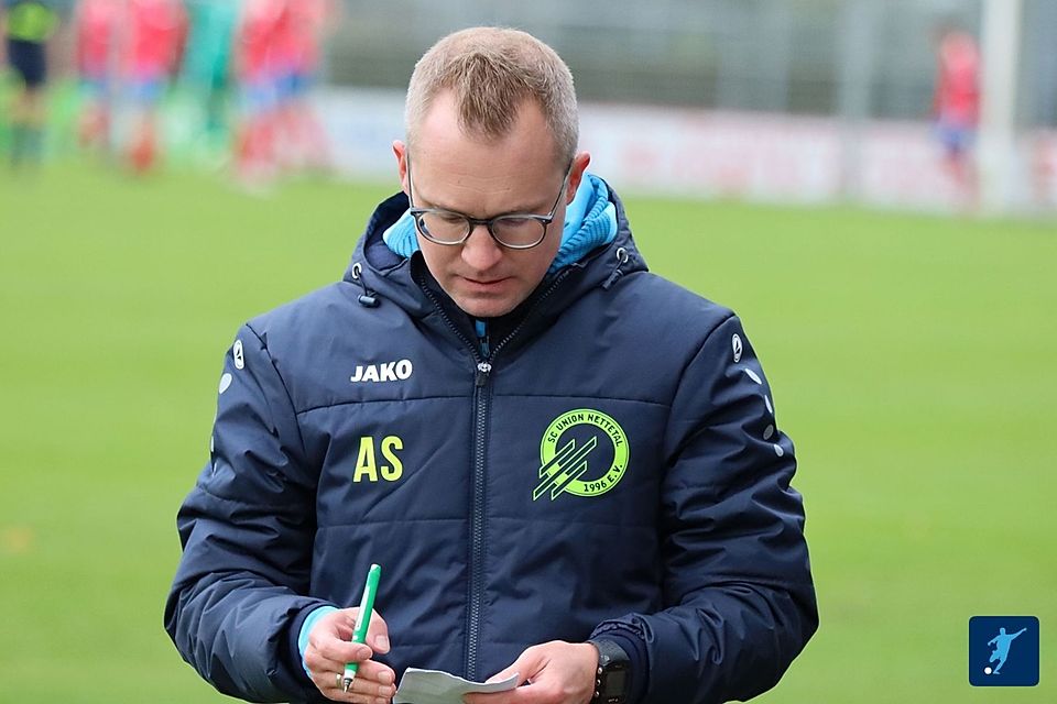 Union-Trainer Andreas Schwan möchte mit seinem Team Schonnebeck ärgern