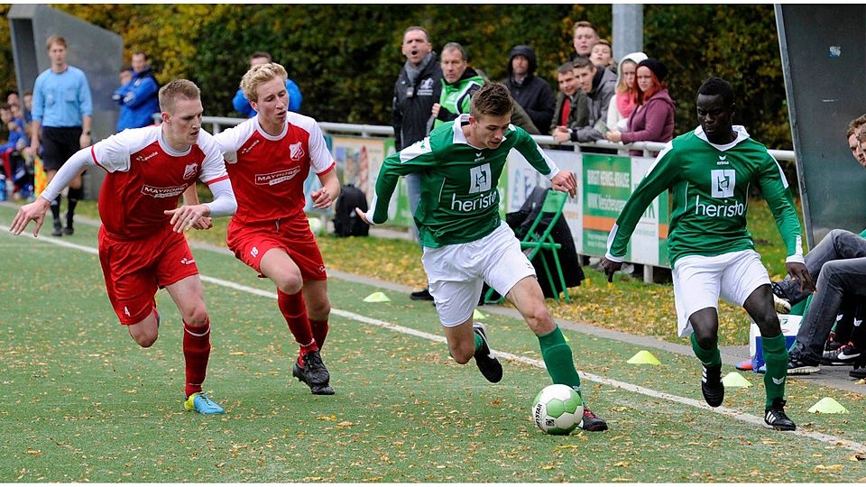 Rothenfelde (grün) will gegen Oldenburg den Ton angeben. F: Emslandsport