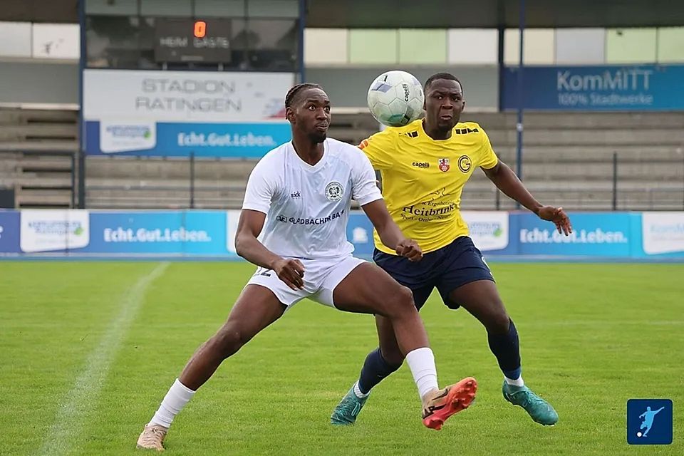 Glayne Wago (weißes Trikot) könnte bald für die Nationalmannschaft der zentralafrikanischen Republik auflaufen 