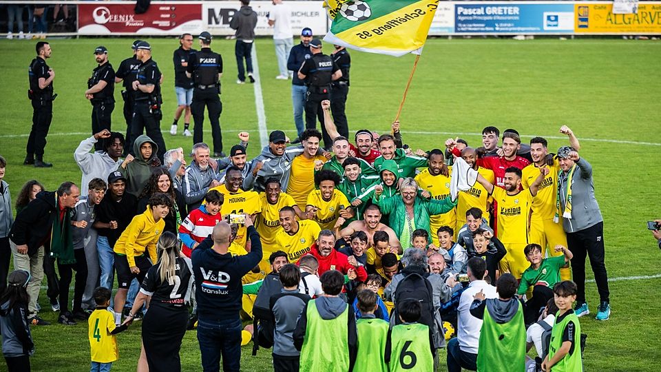 Schifflingen feiert den Klassenerhalt