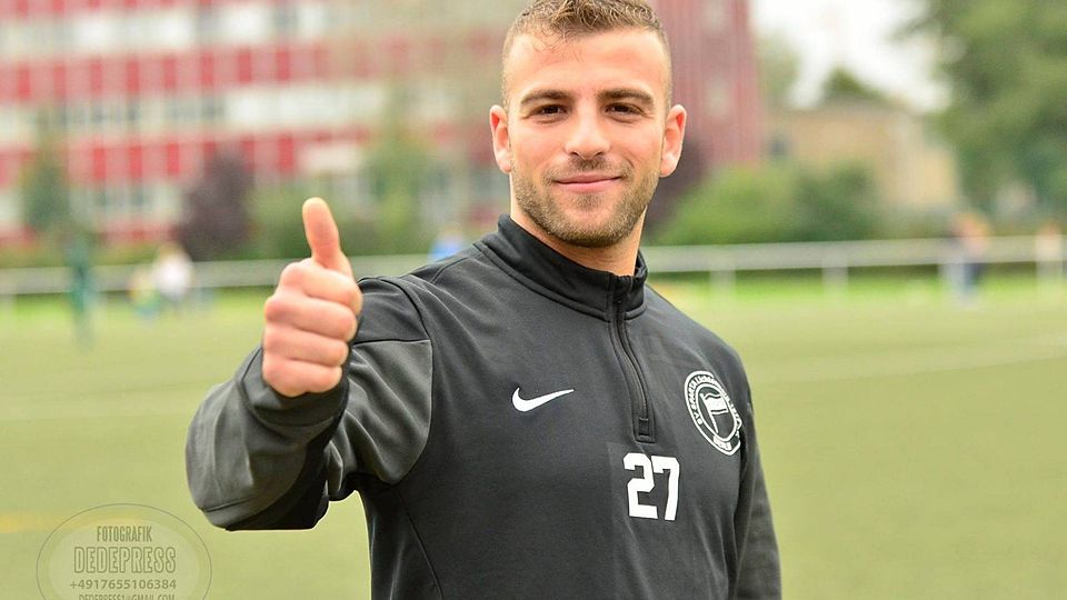 Can Öztürk kehrt zum SV Sparta Lichtenberg zurück. Foto: Mehmet Dedeoglu