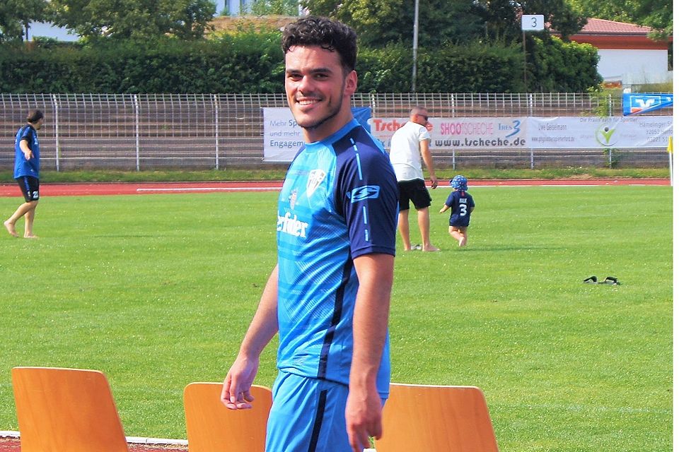 Zurück im Ludwig-Jahn-Stadion: Arian Berisha.