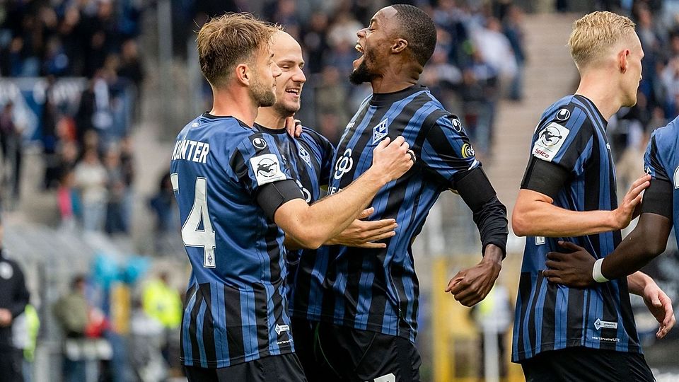 Es wurde dramatisch im Viertelfinale des badischen Pokals. Der Waldhof besiegte Walldorf erst ganz spät.