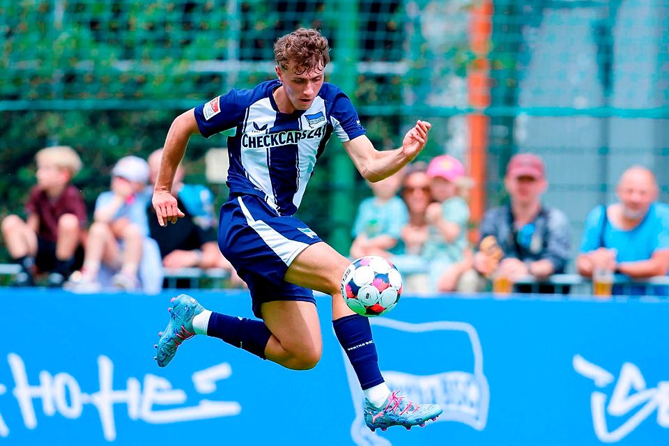 Maurice Krattenmacher von Hertha BSC Maurice Krattenmacher von Hertha BSC
