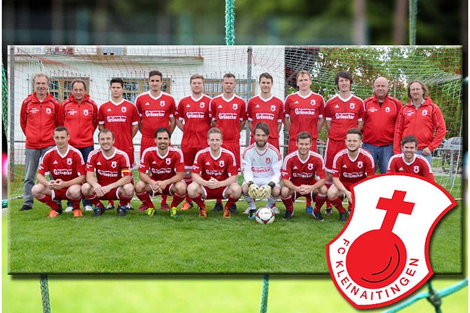 So sieht die Meistermannschaft des FC Kleinaitingen aus. Ziemlich genau dieses Team wird kommende Saison auch in der Kreisliga spielen. 	F.: Akthar