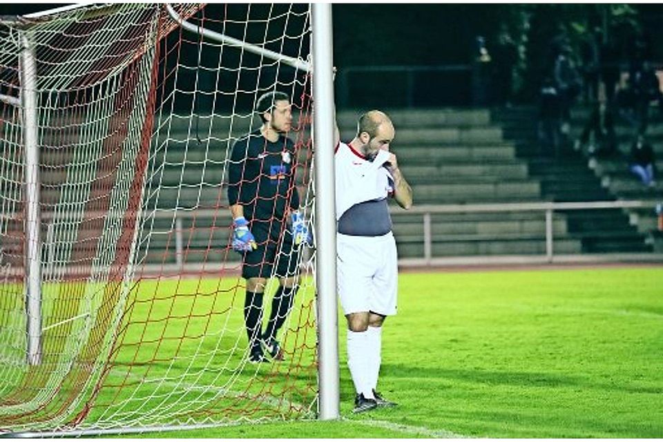 Mario Peric (links) und Piero Stampete sehen viele Ballverluste des TVOe. Foto: Patricia Sigerist