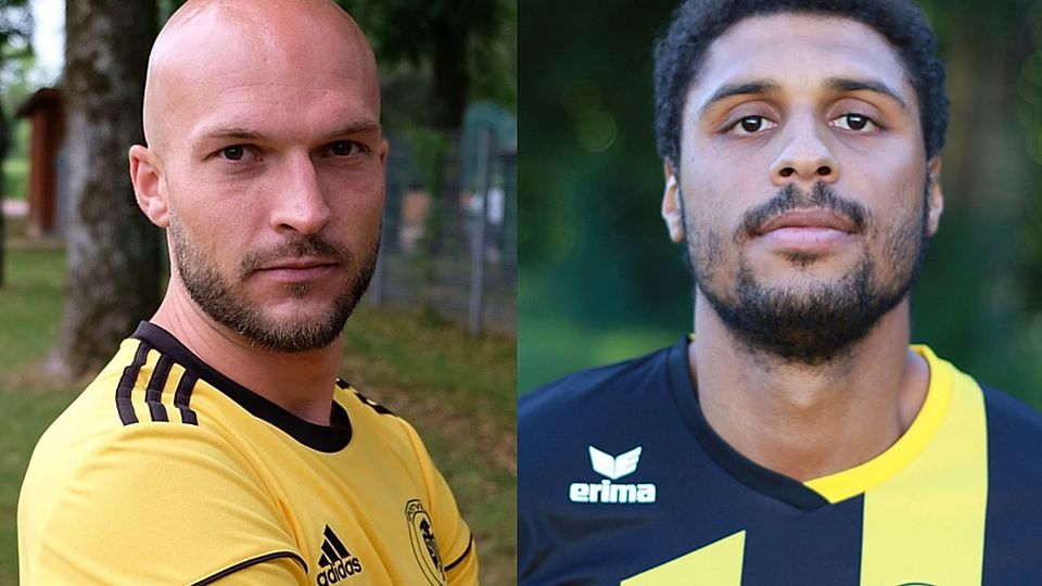 Alexander Jobst (links) kommt vom SV Pullach, Daniel Gaedke kommt vom SC Eintracht Freising.