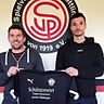 Mark Sipos (li.) und Mehmet Filiz coachen die SpVgg Plattling in der kommenden Saison