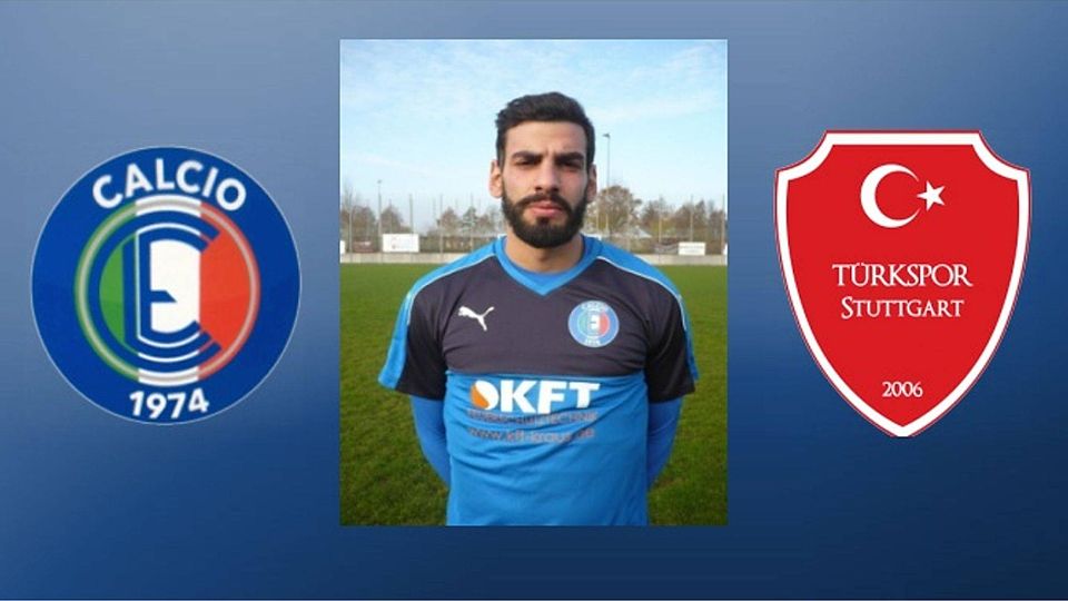 Wechselt von Calcio zu Türkspor: Nektarios Malamidis. Foto: FuPa-Collage