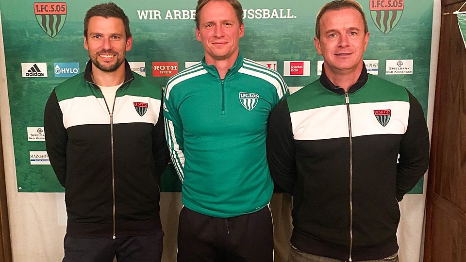 Gregor Opfermann (Mitte) verstärkt das Trainerteam um Chefcoach Marc Reitmaier (re.). 