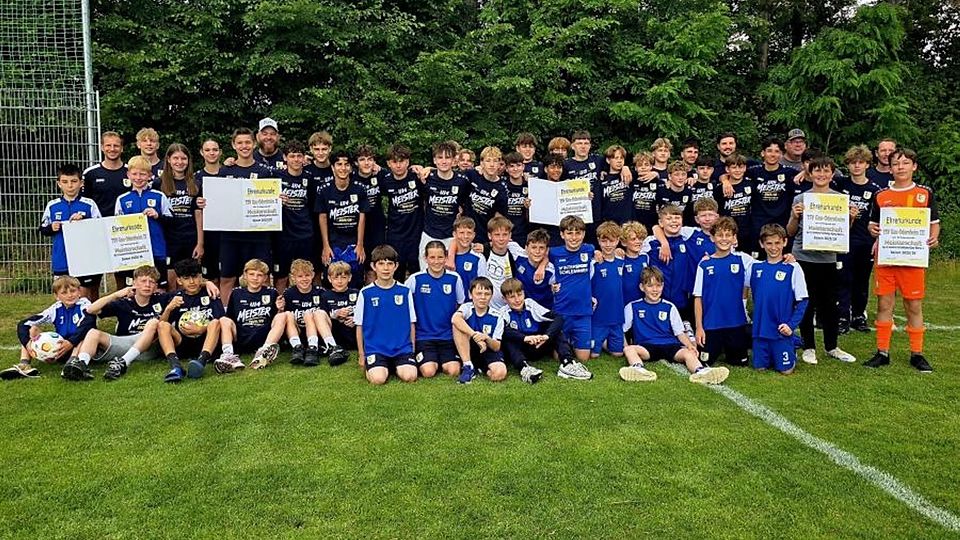 Die Jugend des TSV Gau-Odernheim holte in der vergangenen Saison die meisten Titel im Kreis Alzey-Worms. 	Foto: Marion Alsan, TSV Gau-Odernheim