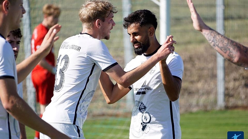 Hier konnten die Zewener noch jubeln, am Ende gingen sie aber mit 1:6 in Schleid unter.