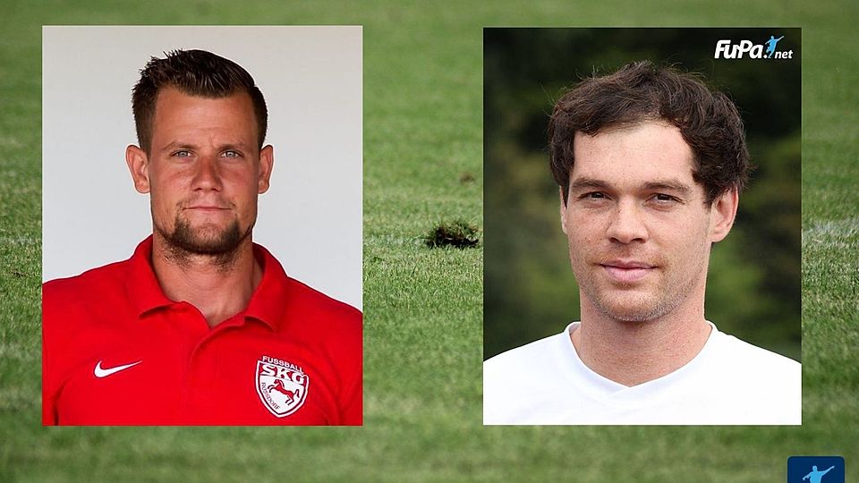 Neues Trainer-Duo für die SKG Roßdorf: Fabian Diehl (links) und Sebastian Groß. 