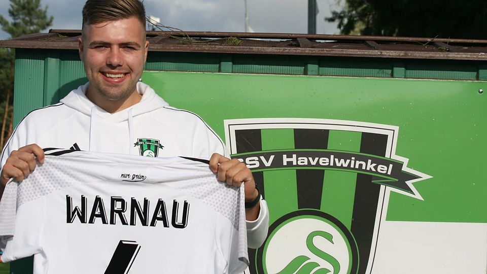 Wilhelm Neumann ist einer von drei Neuzugängen beim SSV Havelwinkel Warnau.