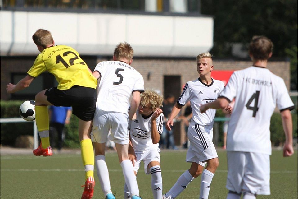 In der C-Junioren-Niederrheinliga ist der FC Bocholt eine feste Größe - bei den B-Junioren verpassten die Schwatten die Quali F: Rolf Heinemann