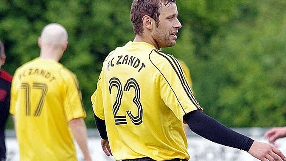 Martin Drobinski wechselt vom Lokalrivalen FC Zand zum 1.FC Miltach   Foto:Schmautz