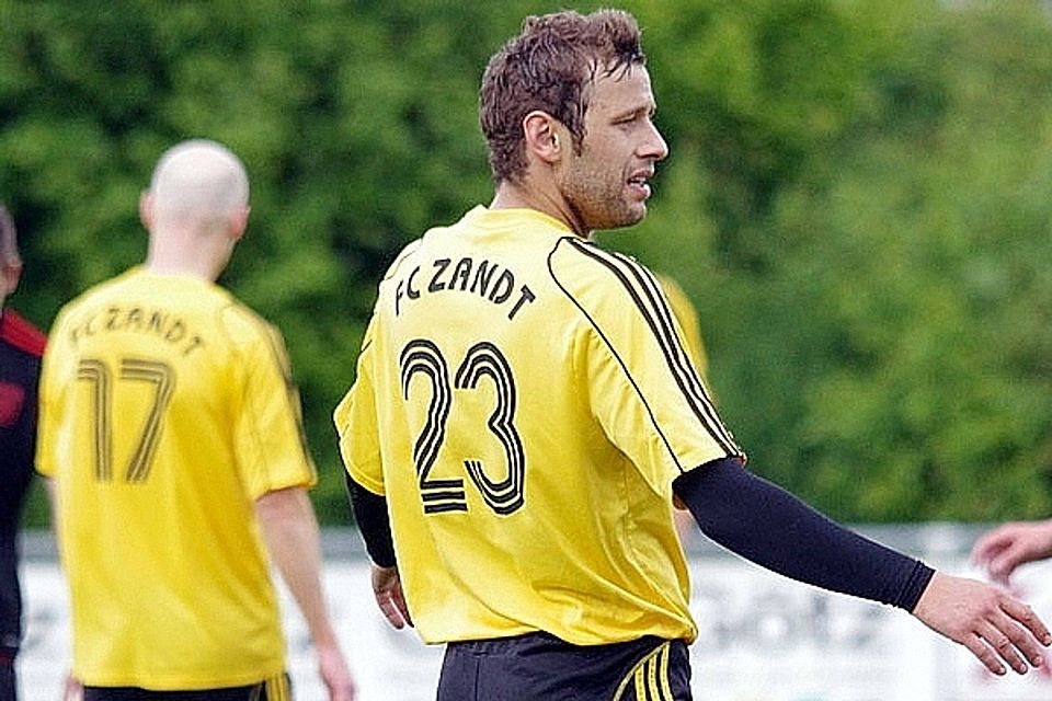 Martin Drobinski wechselt vom Lokalrivalen FC Zand zum 1.FC Miltach   Foto:Schmautz
