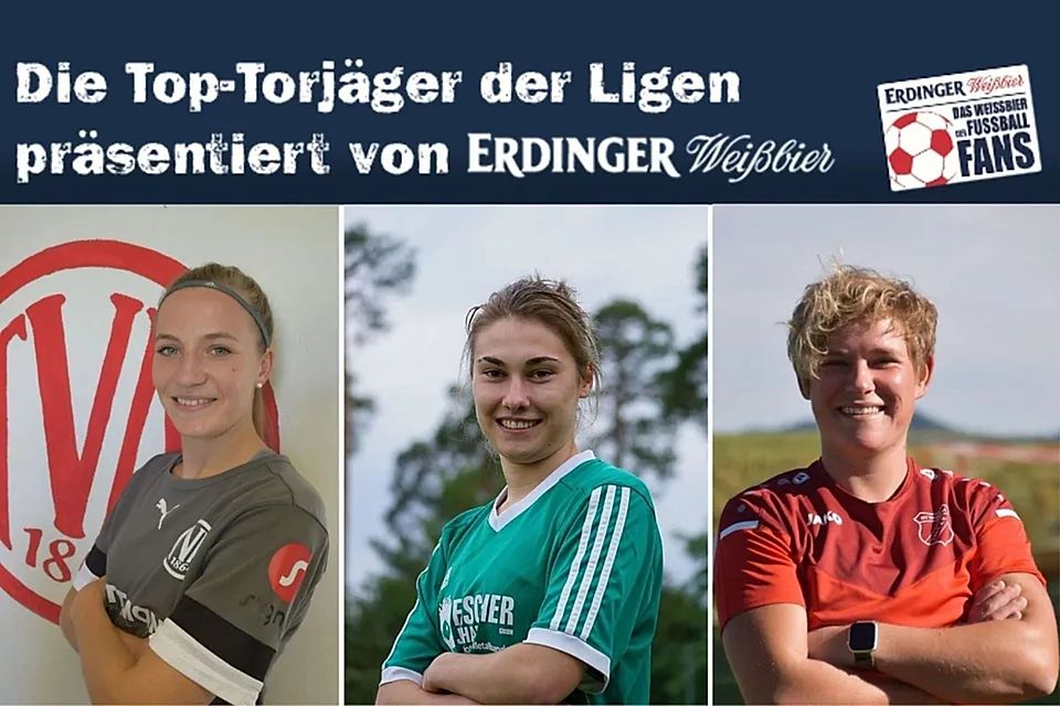Lena Jocher (mi.) bleibt weiterhin an der Spitze und lässt unter anderem Sandra Utzschmid (li.) und Marina Aglassinger (re.) stehen.