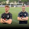 Paul Wiemer (links) und Marcello Bena (rechts) wechseln beide vom Lüner SV zum FC Nordkirchen