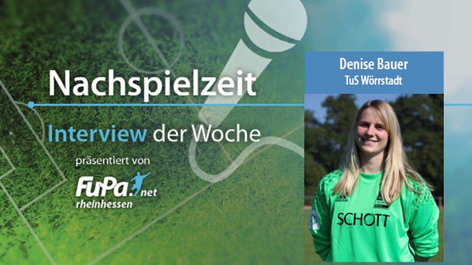 "Ich sehe die Entwicklung im Frauenfußball positiv", sagt Denise Bauer.